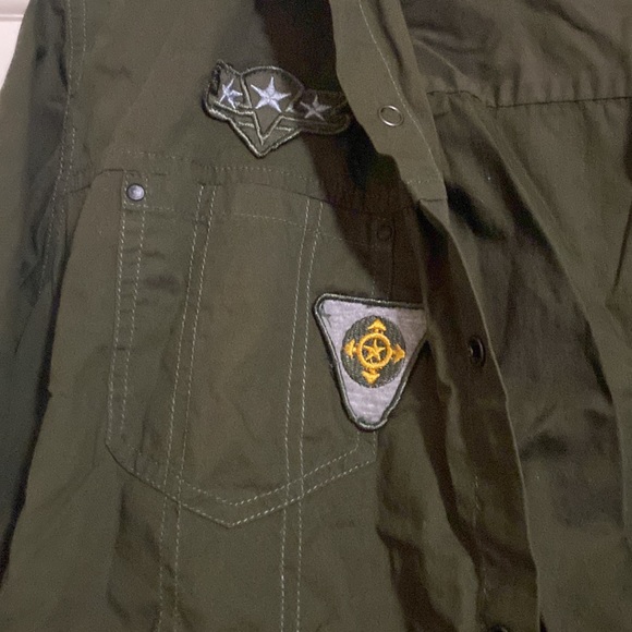 Army Green top - Picture 2 of 6